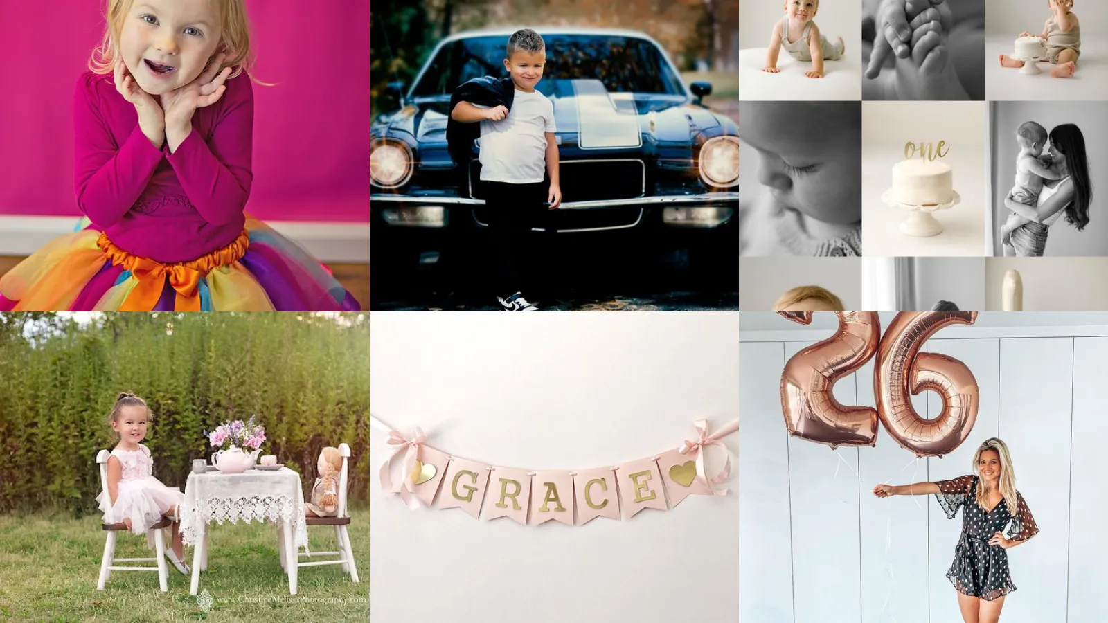 20+ Adorable Birthday Photoshoot Ideas Kids Love Most