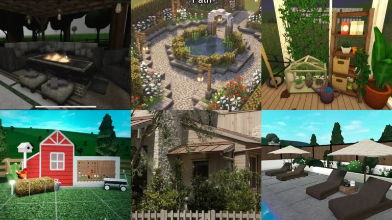 20+ Genius Bloxburg Backyard Ideas Worth Stealing