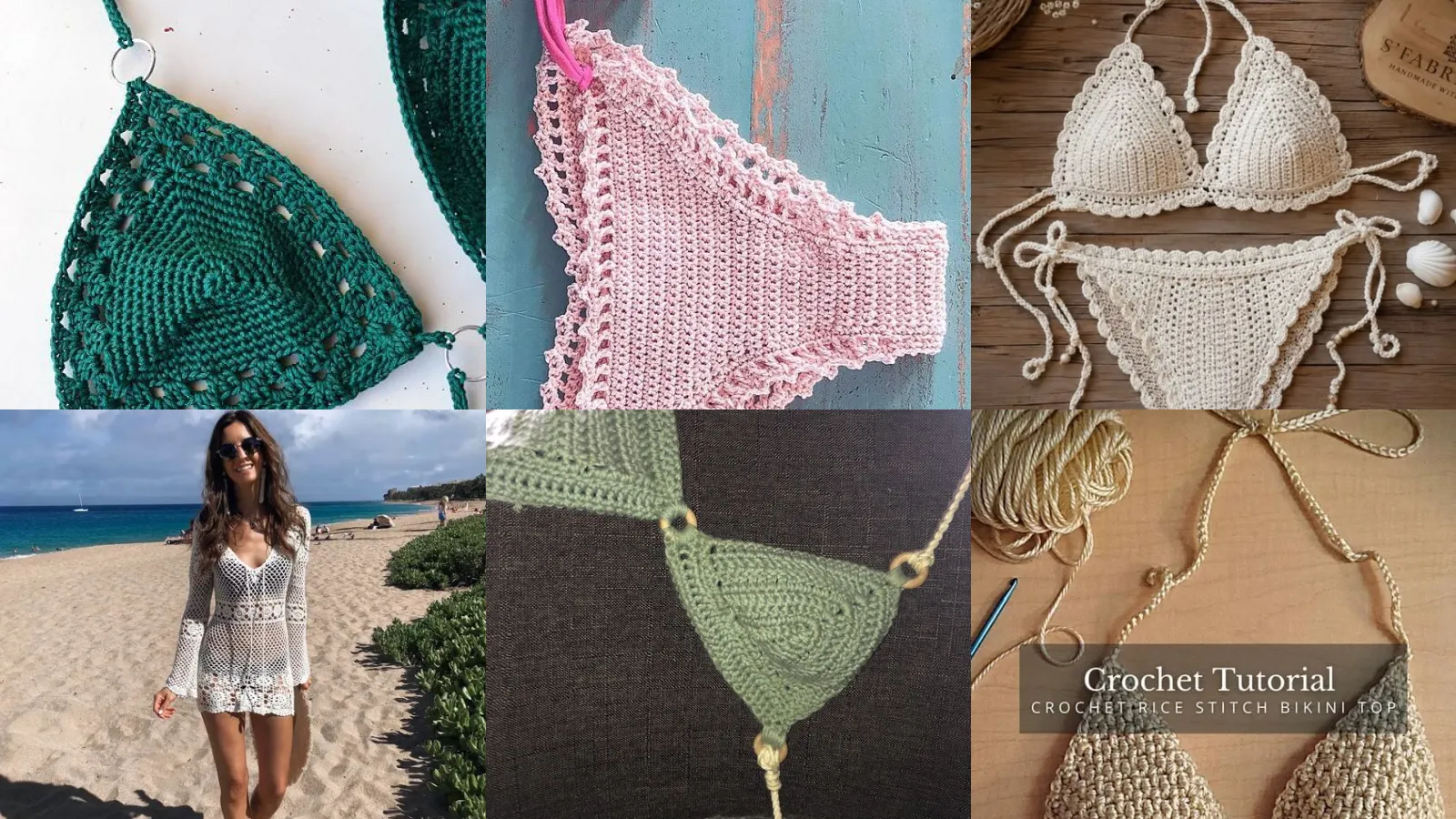 29+ Stunning Crochet Bikini Ideas Summer Trends