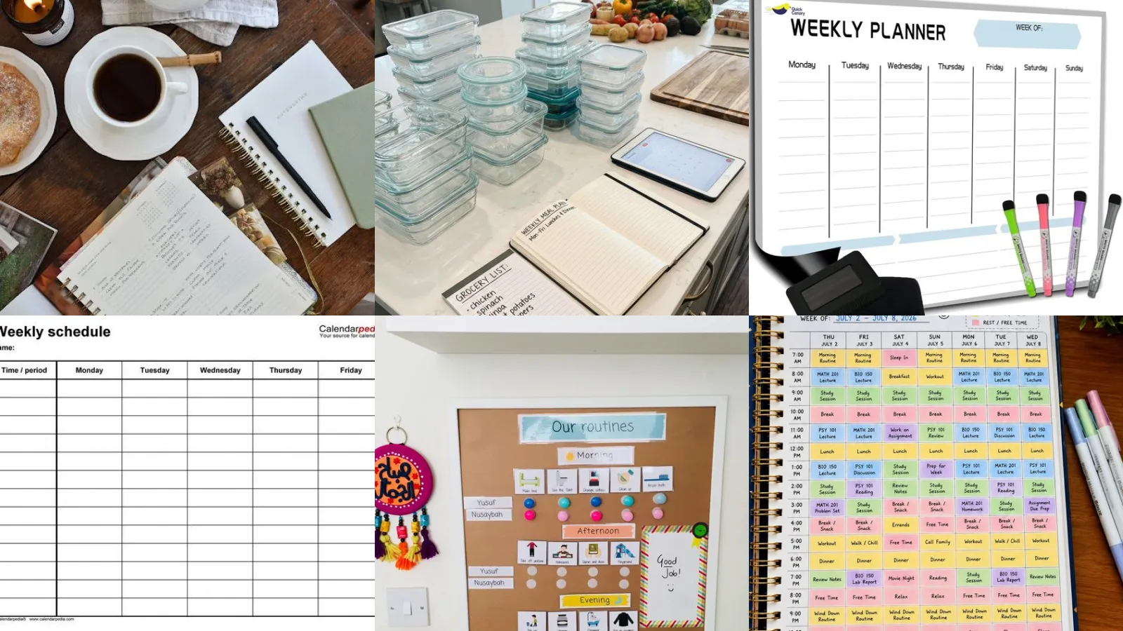 15+ Game-Changing Mom Planner Sunday Setup Ideas