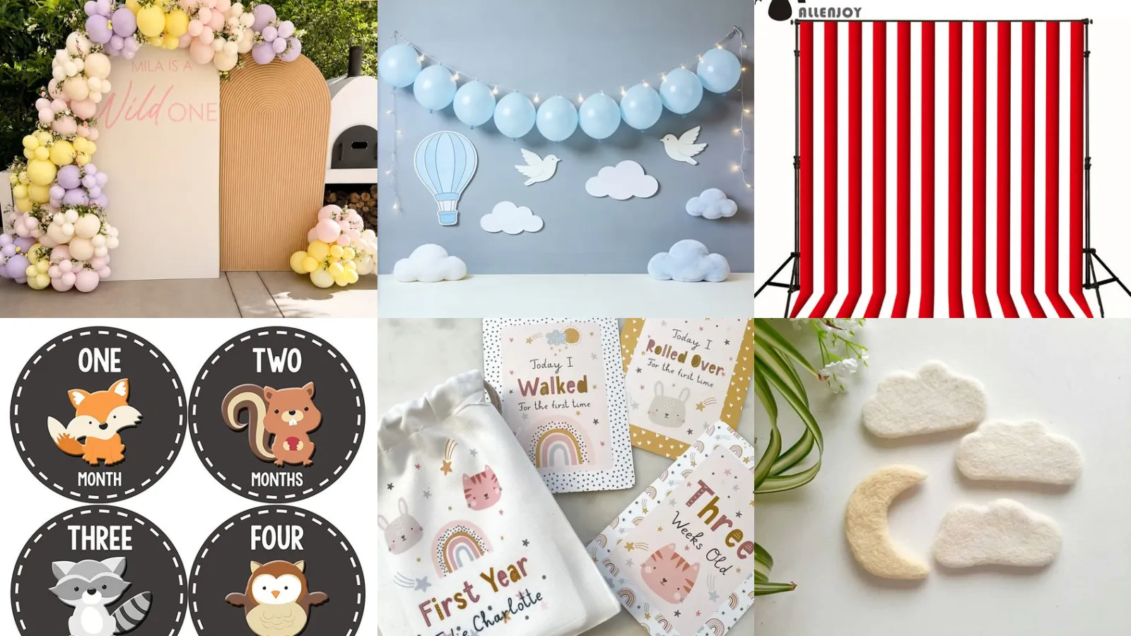 17+ Stunning Monthly Photo Backdrop Ideas Baby Pros Use