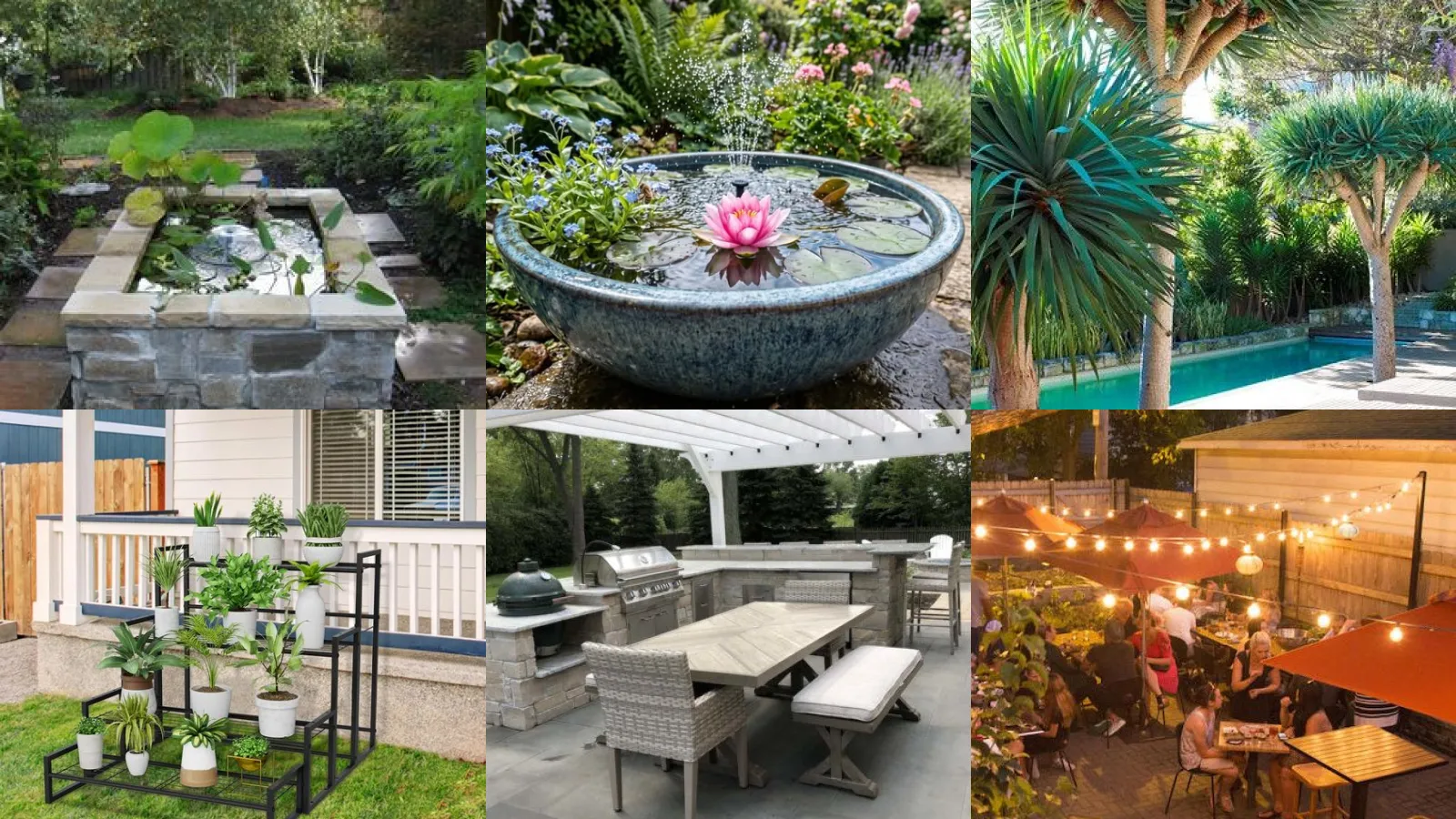 17+ Stunning Patio Pond Ideas That Transform Tiny Yards