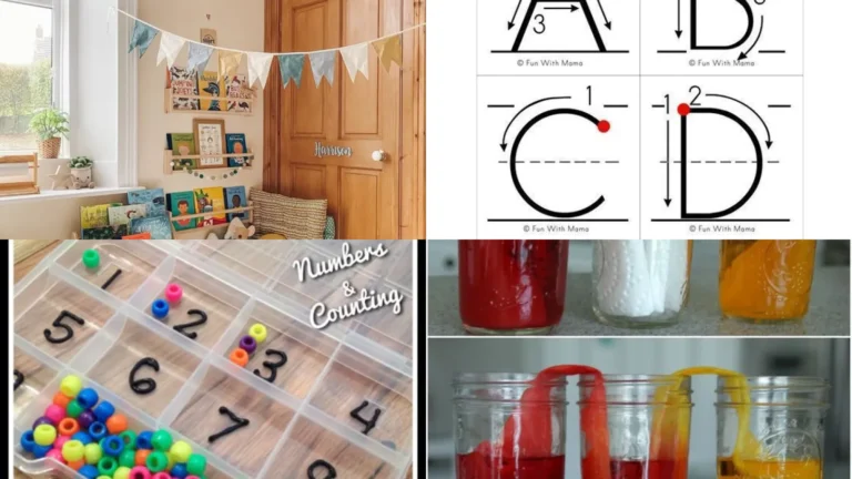 20+ Genius Preschool At Home Ideas That Save Money