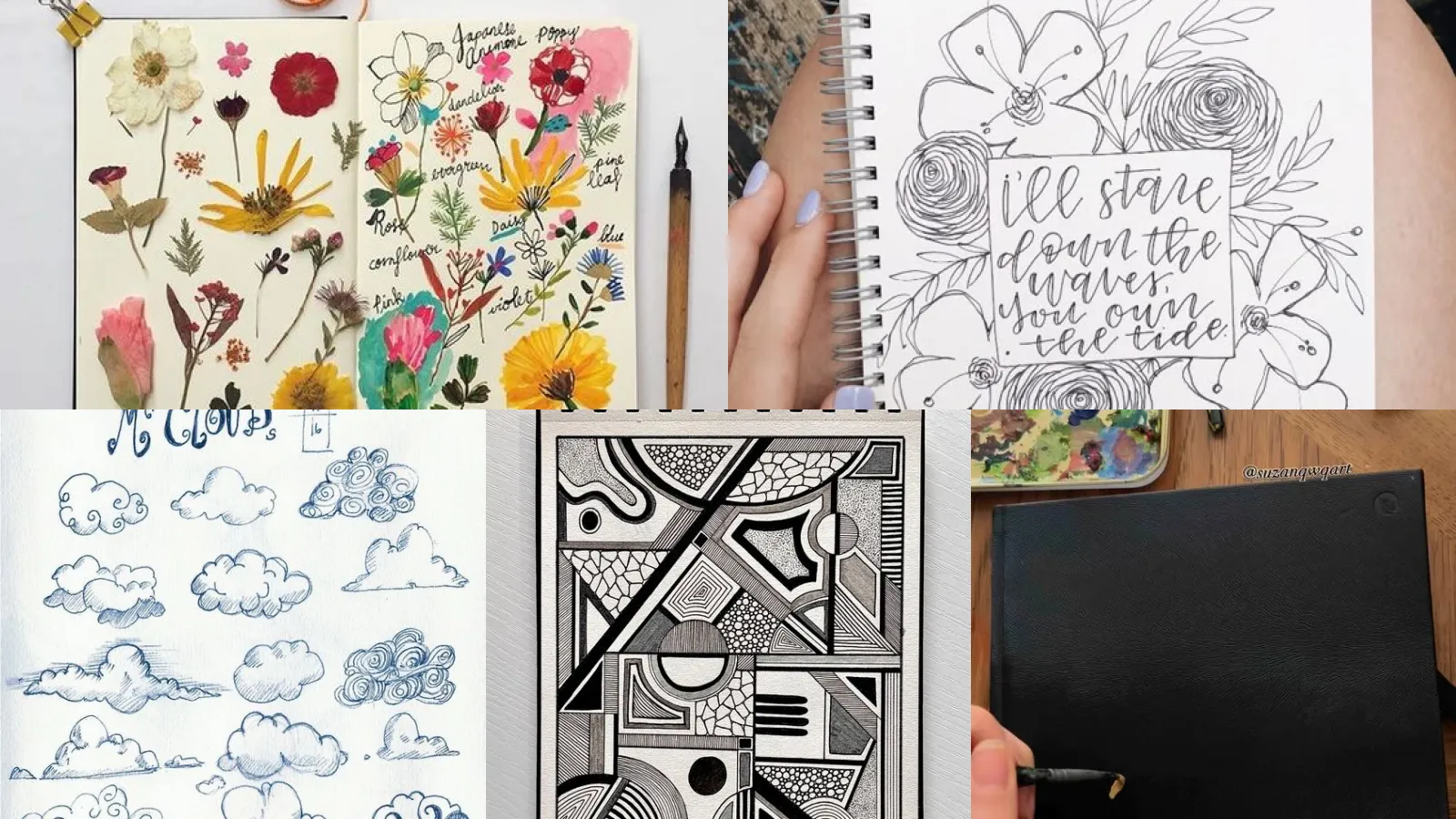 20+ Genius Sketchbook Ideas That Spark Creativity