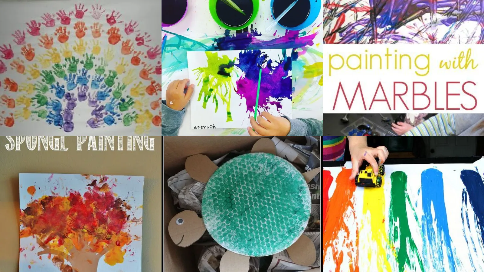 19+ Toddler Painting Ideas That Beat Screen Time