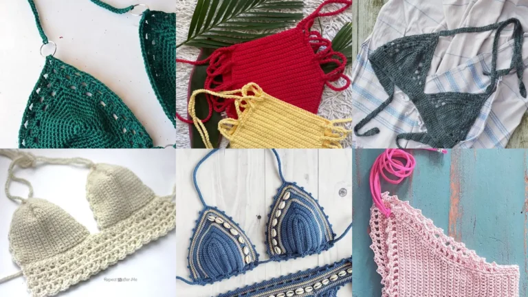 29+ Stunning Crochet Bikini Ideas Summer Trends